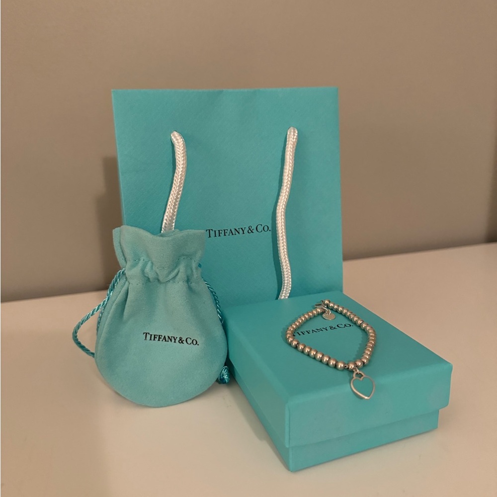 Tiffany and co beaded bracelet